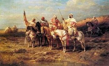 unknow artist Arab or Arabic people and life. Orientalism oil paintings  355 China oil painting art